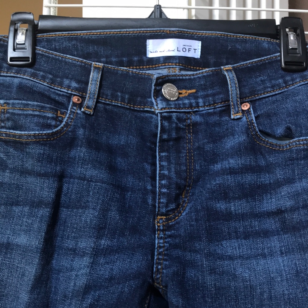 Loft Brand Skinny Crop Jeans Size 2/26